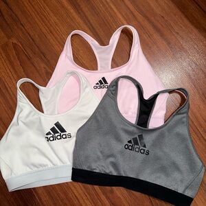 3 Medium Adidas Sport bras